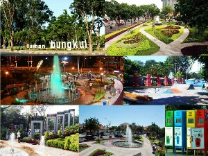 taman bungkul surabaya sebagai taman terbaik diasia